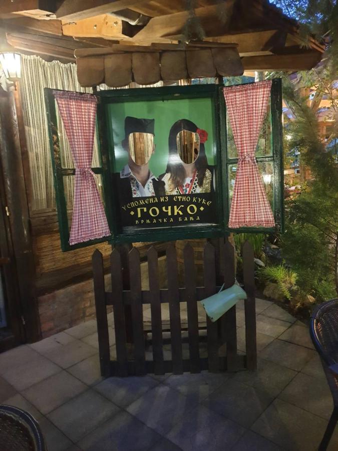 Etno Kuca Sa Konacistem Gocko Hotel Vrnjačka Banja Exterior foto